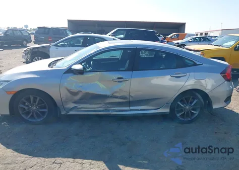2020 Honda Civic Ex from USA, damaged, VIN 19XFC1F31LE009911